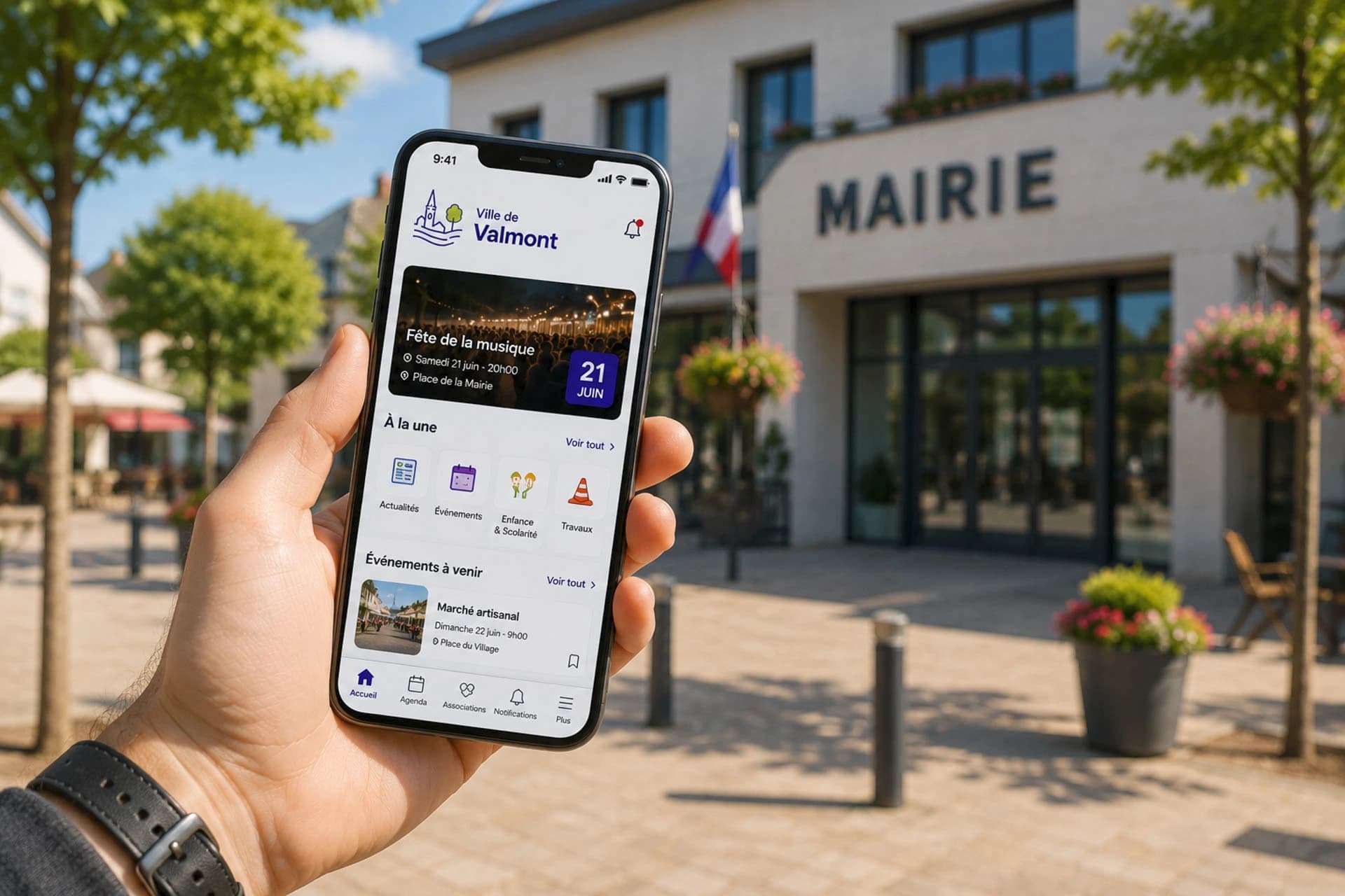 application mobile pour mairie