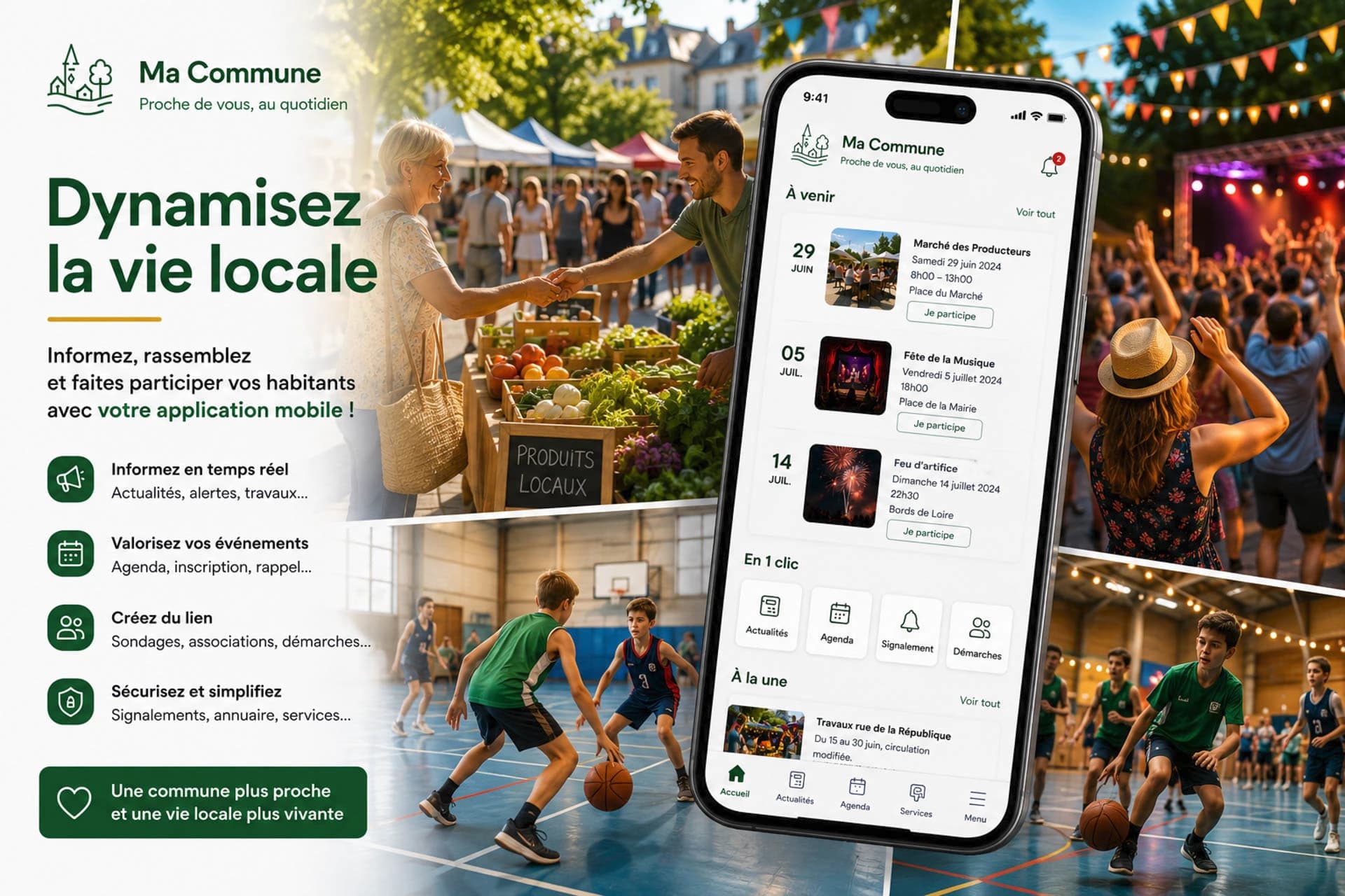 dynamiser la vie locale