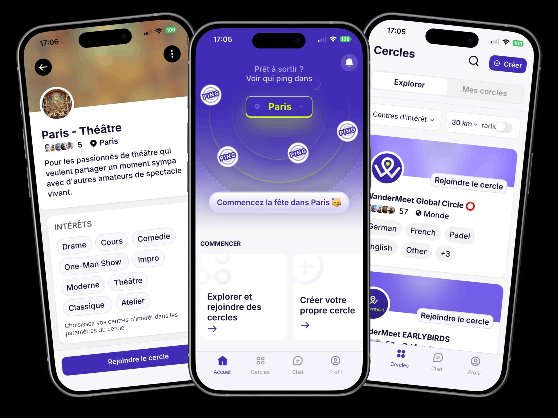 Application WanderMeet